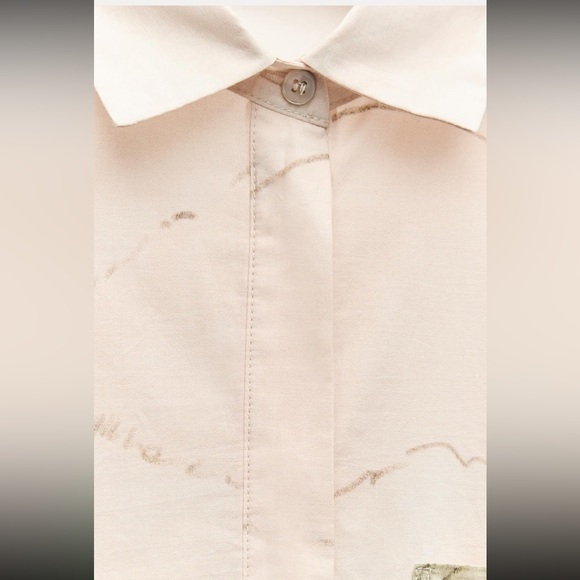 ZARA PRINTED SHORT DRESS - Picture 7 of 10